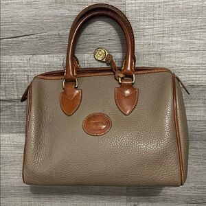 Dooney & Bourke Leather Top-Handle Satchel Bag